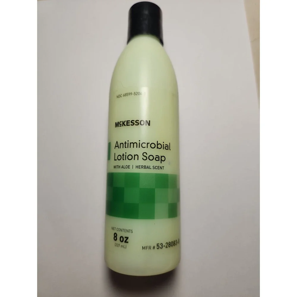 Antimicrobial Soap McKesson Lotion 8 oz. Bottle Herbal Scent -1 Count